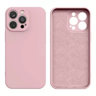 Etui i futerały do telefonów - Hurtel Silicone case etui iPhone 14 Plus silikonowy pokrowiec różowe - miniaturka - grafika 1