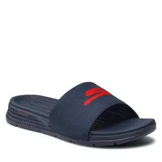 Klapki i japonki damskie - Skechers Klapki Go Consistent Sandal 229032/NVRD Navy/Red - grafika 1