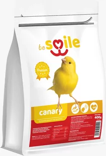 Karma beSMILE CANARY- Canary 400g pokarm dla kanarków - Karma dla ptaków - miniaturka - grafika 1