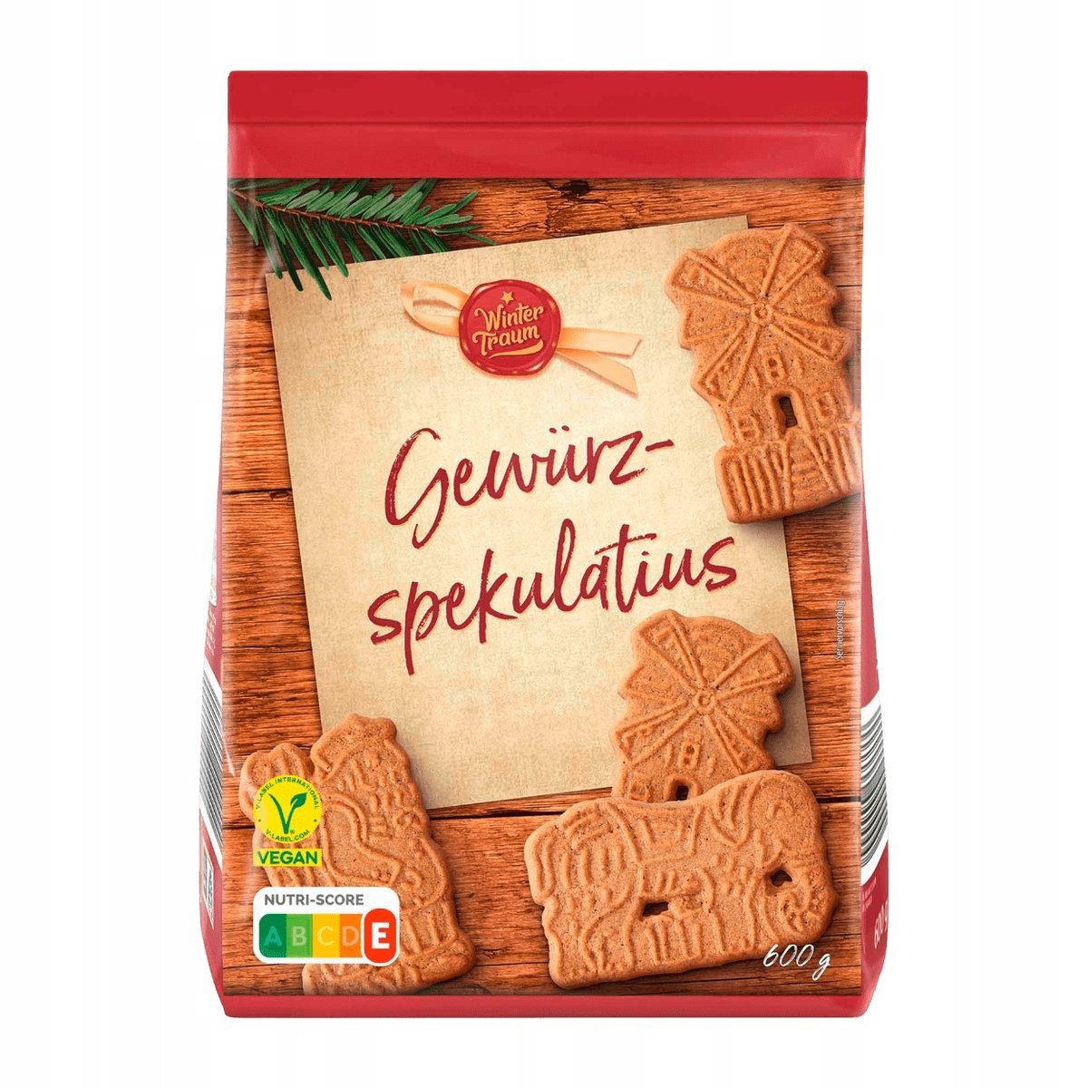 Wintertraum Ciasteczka Korzenne Spekulatius 600g z Niemiec