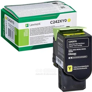Lexmark C242XY0 - Tonery oryginalne Lexmark C242XY0 - Tonery oryginalne - miniaturka - grafika 2
