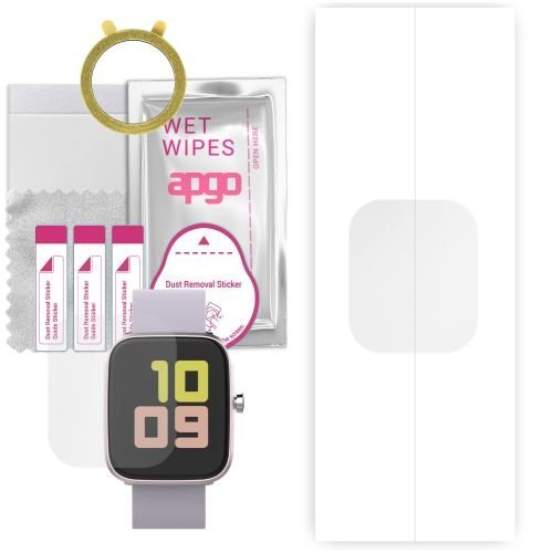 1x folia hydrożelowa ochronna do Vector Smart VCTR-31 - apgo Smartwatch Hydrogel Protection Ochrona na ekran smartwatcha