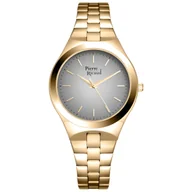 Zegarki damskie - Zegarek Damski Pierre Ricaud P22054.1117Q złoty - miniaturka - grafika 1
