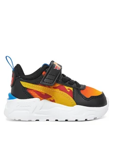 Puma Sneakersy Trinity Lite Hot Wheels AC+ Inf 401408 01 Czarny - Buty dla dziewczynek - miniaturka - grafika 1