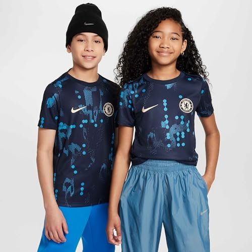 Nike Chelsea dziecięca koszulka dziecięca Dri-fit Academypro z krótkim rękawem K Pm Top