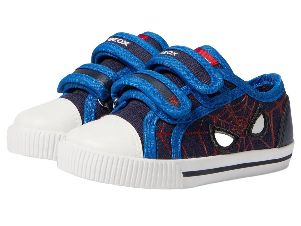 GEOX KILWI TRAMPKI DZIECIĘCE GRANATOWE NA RZEP 20 6CA