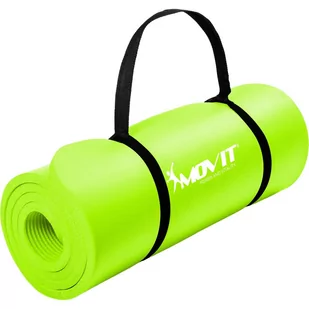 Movit Mata gimnastyczna 183 x 60 x 1 cm - limonka - Maty do ćwiczeń - miniaturka - grafika 1