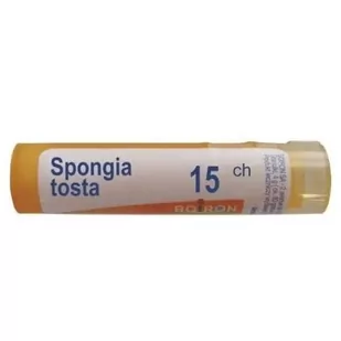 Boiron Spongia tosta, 15 CH, gran., 4 g,(MZ19367) 3079307 - Homeopatia - miniaturka - grafika 1
