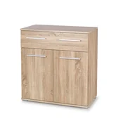 Komody - Komoda KM-1 Dąb Sonoma Lima Halmar Dąb Sonoma - miniaturka - grafika 1