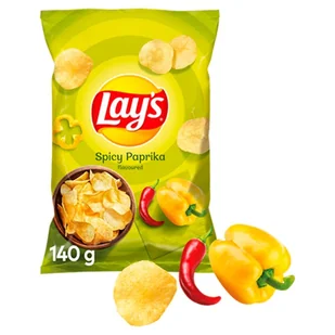 Lay's Pikantna Paryka 140g - Chipsy - miniaturka - grafika 1