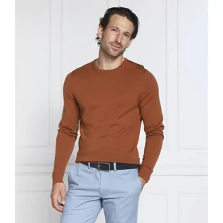Swetry męskie - Calvin Klein Wełniany sweter | Regular Fit - grafika 1