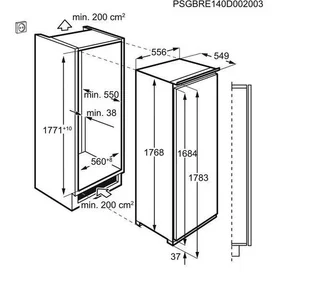 Zamrażarka Zamrażarka szafkowa 7000 AEG ABE818E6NC - Zamrażarki - miniaturka - grafika 5