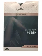 Rajstopy - Gatta Rajstopy kryjące Classic Tights Microfibre 60 DEN Rozmiar 2S Nero - miniaturka - grafika 1