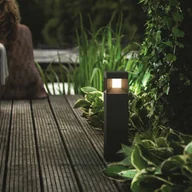 Lampy ogrodowe - Philips Mygarden Lampa Słupkowa Led Parterre, 1X8 W, Czarna, 1648130P0 - miniaturka - grafika 1