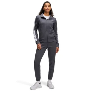 Damski komplet treningowy Under Armour Tricot Tracksuit - szary - Bluzy damskie - miniaturka - grafika 1