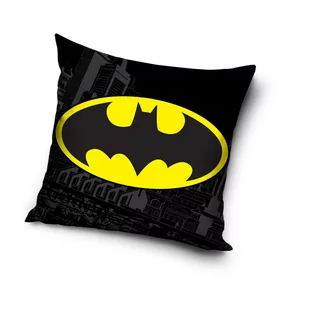 Carbotex Poszewka Batman 8002 40x40 cm 05298 - Pościel dla dzieci - miniaturka - grafika 1