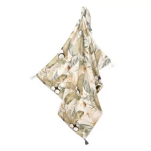 La Millou BAMBUSOWY OTULACZ MGIEŁKA FRINGE - KING SIZE - BOHO COCO | 51530-uniw - Otulacze - miniaturka - grafika 1