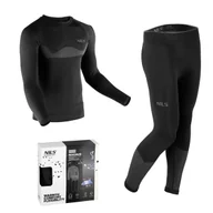 Pozostała odzież narciarska - Bielizna termoaktywna NILS Magnus BTZ0464 (XXL/XXXL) Czarny - miniaturka - grafika 1