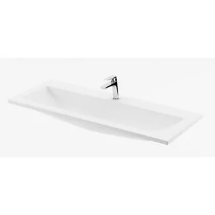 Ravak CLEAR 100x40 XJJ01180000 XJJ01110000 - Umywalki - miniaturka - grafika 1