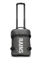 Walizki - Torba podróżna podręczna Rains Texel Cabin Bag Mini W3 - mix grey - miniaturka - grafika 1