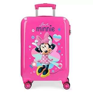 Disney Love Minnie walizka kabinowa różowa, Rosa (różowy) - mp-7360 - Walizki - miniaturka - grafika 1