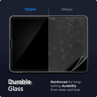 SZKŁO HARTOWANE SPIGEN GLAS.TR ”EZ FIT” IPAD AIR 4 2020 / 5 2022 - Szkła hartowane na telefon - miniaturka - grafika 15