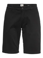 Spodenki męskie - Camel Active Szorty chino w kolorze czarnym - miniaturka - grafika 1