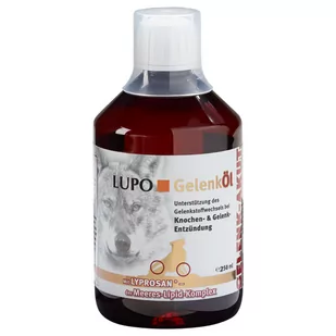 2x250ml Lupo Gelenk, olej wzmacniający na kości i stawy| Dostawa i zwrot GRATIS! - Suplementy i witaminy dla psów - miniaturka - grafika 1