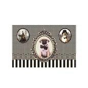 Obrusy i serwetki - Nuova R2S R2S Podkładka na stół 30x45cm R2S Happy Life psy 350 DOGS - miniaturka - grafika 1