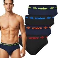 Majtki męskie - Umbro Slipy Majtki Męskie Bawełniane 4 sztuki Rozmiar XL - miniaturka - grafika 1