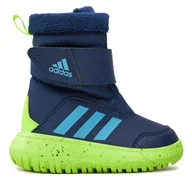 Buty dla chłopców - Śniegowce adidas Winterplay I IF1713 Granatowy - miniaturka - grafika 1