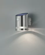 Lampy ogrodowe - Trio Salta LED kinkiet zewnętrzny solarny z czujnikiem ruchu nikiel R22231107 - miniaturka - grafika 1