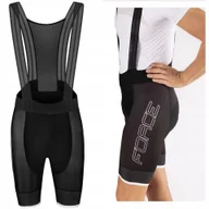 Spodenki rowerowe - Spodenki Rowerowe Męskie Force Smooth rozmiar M Sport Mocno Przylegające - miniaturka - grafika 1