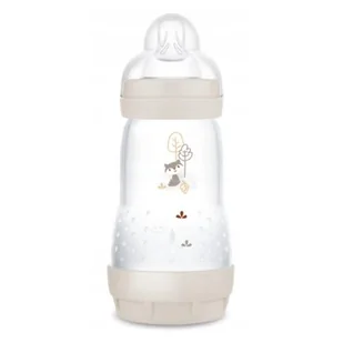 MAM Perfect Start Butelka antykolkowa 2m+ 260ml kremowa - Kubki dla dzieci - miniaturka - grafika 1