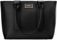 Torebki damskie - Monnari Duża Torba Do Biura Aktówka Łódka Sztywna Shopper Klasyczna A4 - miniaturka - grafika 1