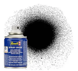 Revell farba spray kolor czarny półmat 34302 34302 - Akcesoria i części modelarskie - miniaturka - grafika 1