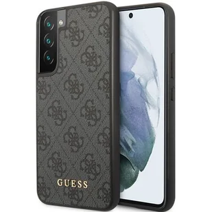 Guess GUHCS23MG4GFGR S23+ S916 szary/grey hardcase 4G Metal Gold Logo - Etui i futerały do telefonów - miniaturka - grafika 1