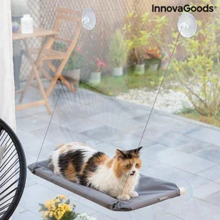 InnovaGoods Hamak Wiszący dla Kota Catlax InnovaGoods - Legowiska dla kotów - miniaturka - grafika 1