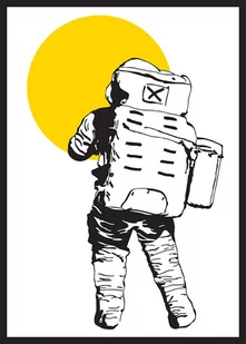 Galeria Plakatu, Kosmos (żółty), 40x50 cm - Plakaty Galeria Plakatu, Kosmos (żółty), 40x50 cm - Plakaty - miniaturka - grafika 1