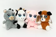 Figurki dla dzieci - Pluszowe Zwierzęta Farma 14Cm 4Wz 660443 59010 - miniaturka - grafika 1