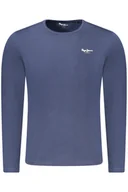 Portfele - Koszulka t-shirt marki PEPE JEANS . Kolor Niebieski . Kategoria: Odzież. Płeć: Męski - miniaturka - grafika 1