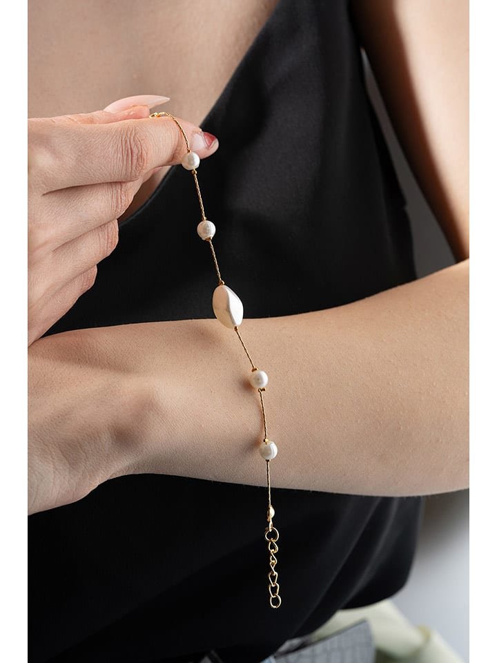 Heliophilia Bransoletka z perłami syntetycznymi