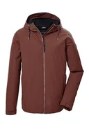 Kurtki męskie - G.I.G.A. DX Męska kurtka funkcyjna/kurtka outdoorowa wodoszczelna z kapturem GW 32 MN JCKT, jesienna kurtka, 4XL, 41867-000 - miniaturka - grafika 1