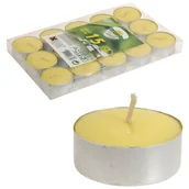 Świece - Świeca świeczka przeciw komarom CITRONELLA antykomarowa tea light 15 sztuk 489040 - miniaturka - grafika 1