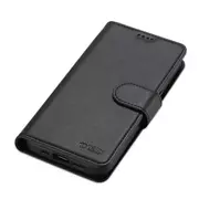 Portfele - Etui z klapką zamykane portfel Wallet do MagSafe do iPhone 14 Pro Black - miniaturka - grafika 1