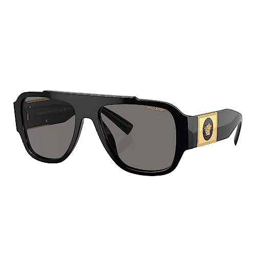 Versace 0VE4436U 57 GB1/81 Okulary przeciwsłoneczne, Unisex-Adult, Wielobarwny (Wielobarwny, Jeden rozmiar