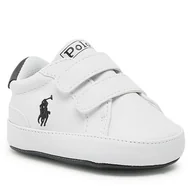 Buty dla chłopców - Sneakersy Polo Ralph Lauren Heritage Court Ii Ez Layette RL100731 Biały - miniaturka - grafika 1
