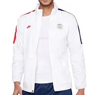 Kurtki męskie - Nike Męska kurtka sportowa PSG M NK AWF LTE JKT biała/biała/północ granatowa/ (Uniwersytet czerwony) (bez Sponsor-Cl), 2XL - miniaturka - grafika 1
