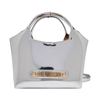 Torebki damskie - Torebka LOVE MOSCHINO JC4133PP1OLP0902 Srebrny - miniaturka - grafika 1