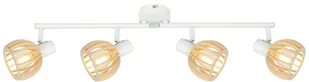 Biała skandynawska lampa sufitowa listwa - K091-Treja - Lampy sufitowe - miniaturka - grafika 1